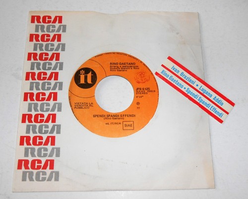 Rino gaetano spendi - ,