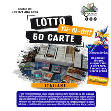 YuGiOh! Lotto PLATINUM 50 Carte Assortite ITALIANE