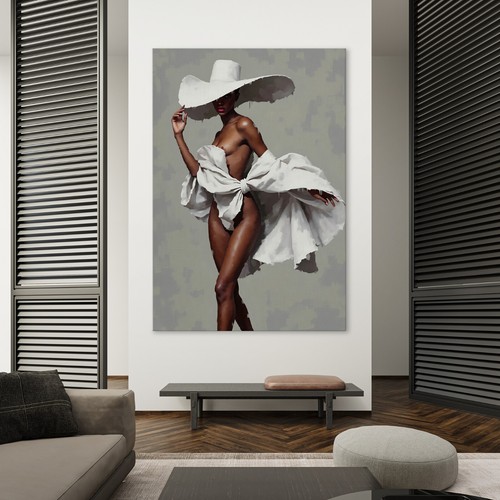 Elegante arte donna - , moda