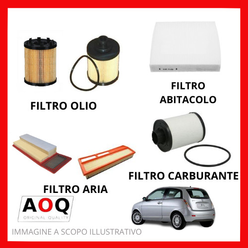 Kit tagliando filtri - kit, lancia