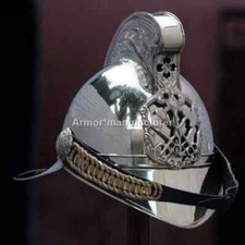 Casco pompiere capo in ottone