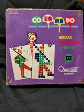 GIOCO IN SCATOLA DEI CHIODINI DELLA QUERCETTI ANNI 60/70