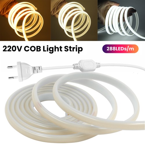 Striscia led 220v 230v cob - striscia,