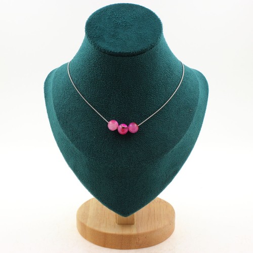 Collana perle agata - collana,