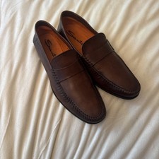 Santoni Mens Paine Plain Strap