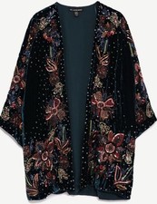 Kimono ZARA verde acqua