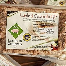 2-Lardo di Colonnata IGP pezzo da circa 2,5 kg alta qualità