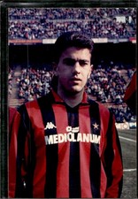 fotografia con Francobollo calcio Milan Alessandro Costacurta 1988