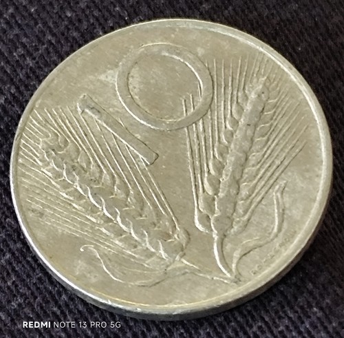 Moneta rep italiana 10 - italiana, da