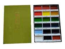 set 18 colori KURETAKE GANSAI TAMBI made in japan  acquerello