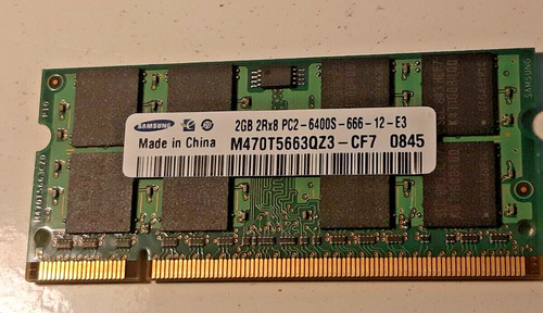 Samsung 2gb ddr2 pc2 6400s - 2gb,