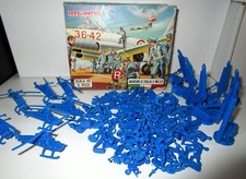 ATLANTIC 10011-AVIATORI D'ITALIA E MEZZI-ANNI '70-SCALA H0-CON SCATOLA ORIGINALE