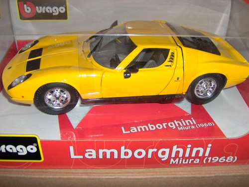 Lamborghini miura bburago 18 - miura,