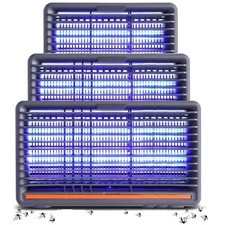 ZANZARIERA ELETTRICA TRAPPOLA ZANZARE LAMPADA LED INSETTICIDA STERMINATORE