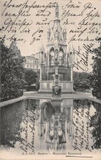 Cartolina Geneve Monument
