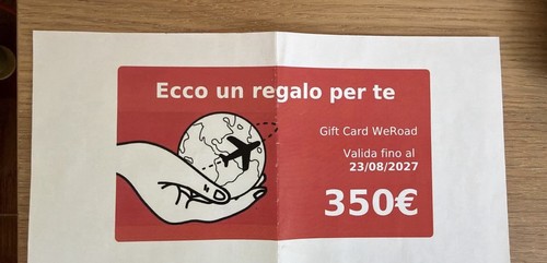 Voucher weroad 350 - weroad, da