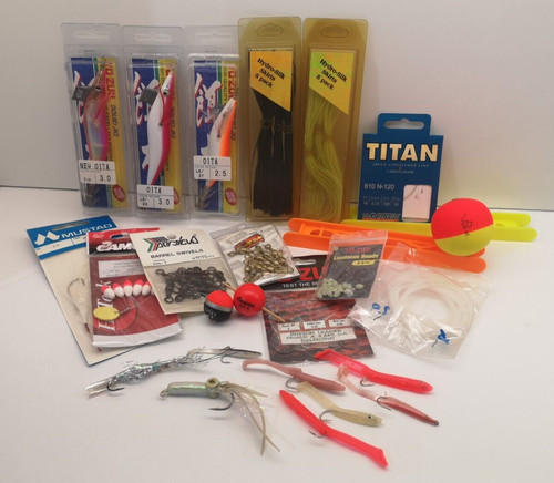 Lotto stock materiale pesca - lotto,