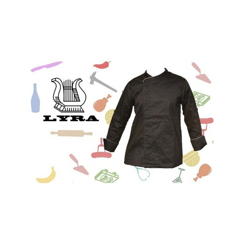 Giacca cuoco strapnet nera