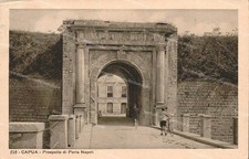 dl266 cartolina capua,porta napoli,provincia di caserta