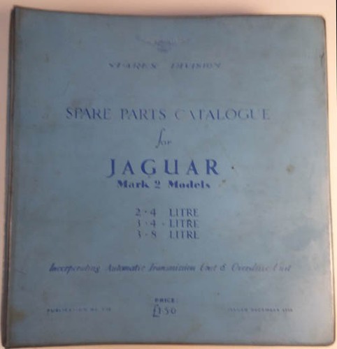 Catalogo ricambi jaguar mark - catalogo,