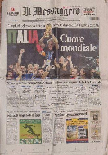 Giornale messaggero - giornale,