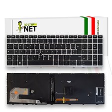 Tastiera compatibile HP ZBook 15u G5 4QH28ES 2ZC29ES 5DC26US 4PC02US Layout ITA