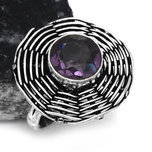 Anello etnico fatto mano - anello,