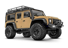 Traxxas TRX-4M Land Rover Defender 4x4 cingolato 1:18 marrone chiaro 100% RTR - 97054-1TAN