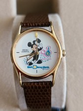 Ladies Goldtone Seiko Mickey