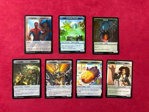Complete token set - token, #1-7
