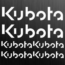 Kubota adesivi sticker
