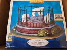 Lemax Gabbia Orso Polare Zoo