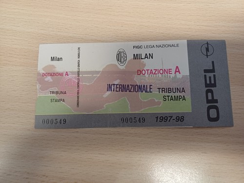 Biglietto calcio football - biglietto,