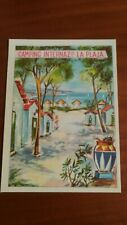 Camping internazionale La Plaja Catania anni 50 car pubblicitaria