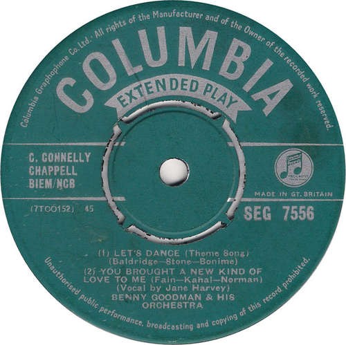 Benny goodman and his - benny,