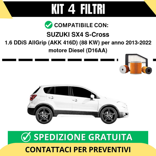 Kit filtri tagliando per - kit,