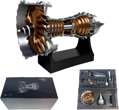 Kit modellino motore turbofan - modellino,