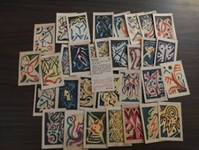 lotto stock figurine nivea plaja atrix anni 50-60 no panini