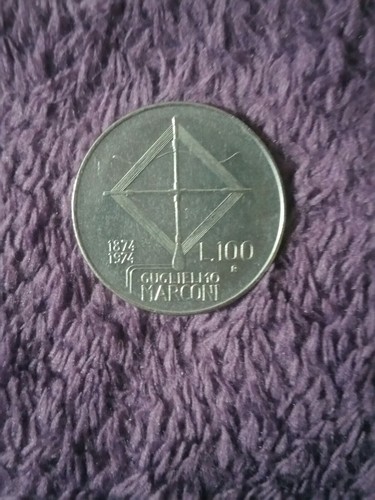 Moneta 100 lire 1874 - 100, 1874-1974