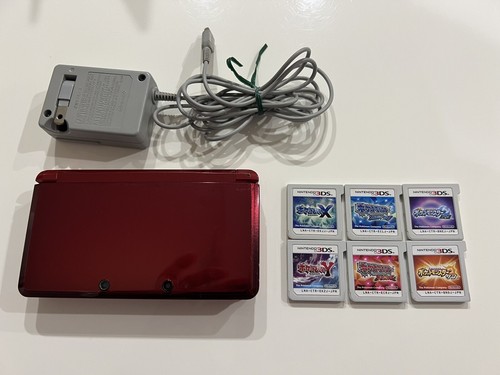 Nintendo 3ds console - console, rossa