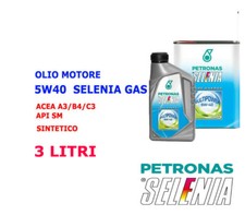 OLIO MOTORE METANO GPL 3 LT