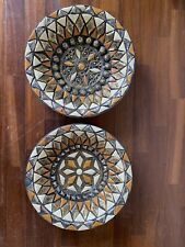 Piatti Decorativi Da Parete In Terra Cotta E Metallo