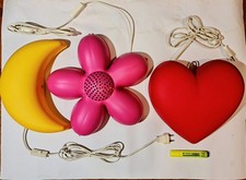 3 lampade appliques E14 Ikea Smila vintage tra cui Il cuore HJÄRTA