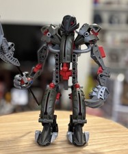 Lego Bionicle Makuta 8593 Teridax Shadow Mata Nui 2003 Titan Black Kraahkan