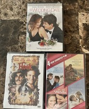 6 Dvd Movies - Hook - Wedding Date - The Notebook - Night To Remember - Message