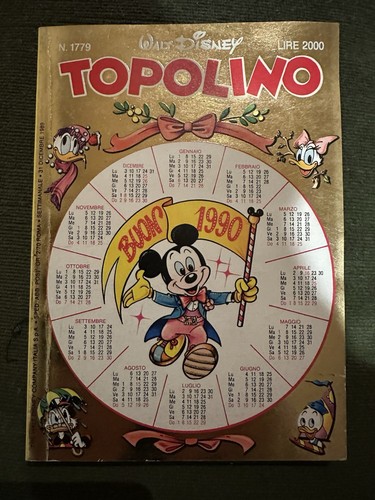 Topolino 1779 costina - costina, perfetta