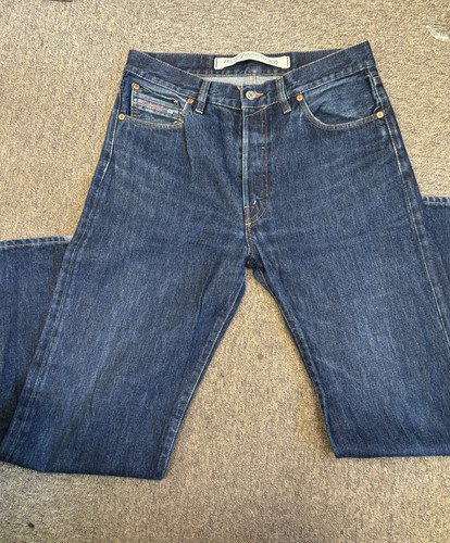 Jeans diesel industry - uomo, blu