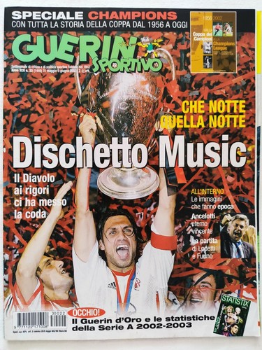 Guerin sportivo 2003 milan - sportivo, 22-2003