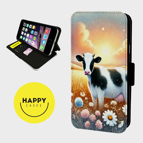 Dairy cow daisy - cow, flowers