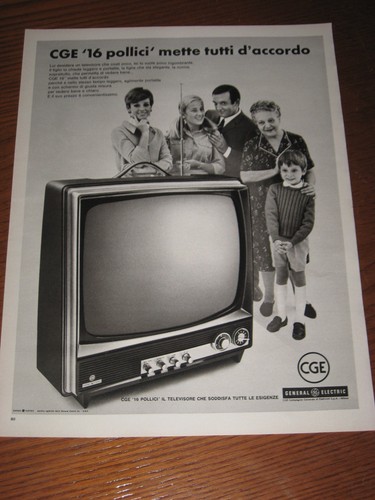 Ad15 1968 cge televisore - ad15=1968=cge,